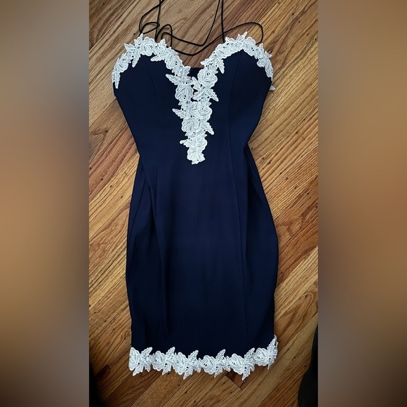 Rare London Dresses & Skirts - Rare London Deep Blue Garment